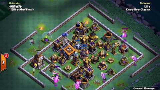 BH9 - Attack Strategy - 3x Dragons, 2x Minions, Carts - Clash of Clans - Builder Base