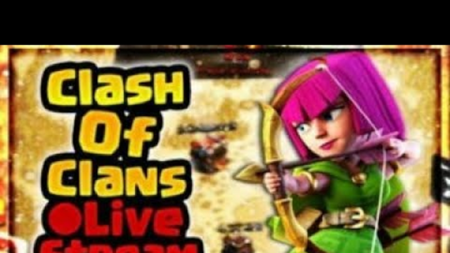clash of clans // base visit// Live attack// live stream