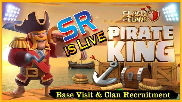 Clash of Clans Live || Base Visit & Clan Recruitment || SR Gaming