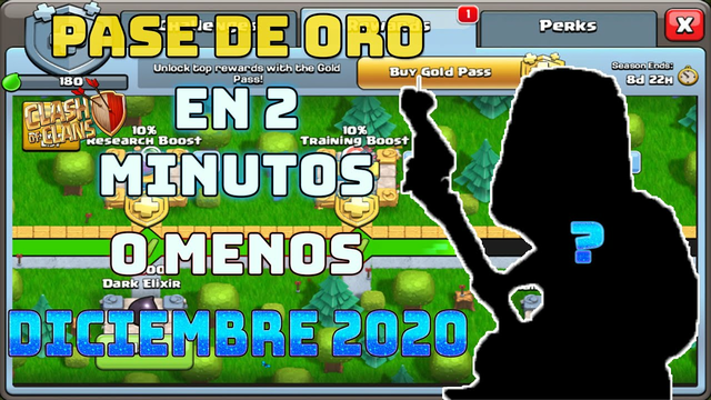 Clash of Clans Pase de Oro DICIEMBRE 2020 en 2 MINUTOS o MENOS