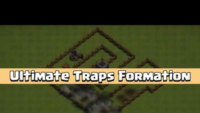 Ultimate TRAPS Formation - Traps Vs All Troops - Clash of Clans