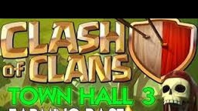 Clash of Clans - Town Hall 3 Farming Base Speedbuild