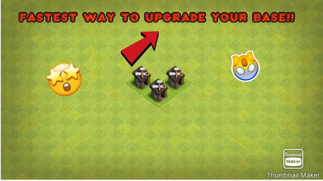 FAST WAY TO UPGRADE YOUR BASE IN CLASH OF CLANS
