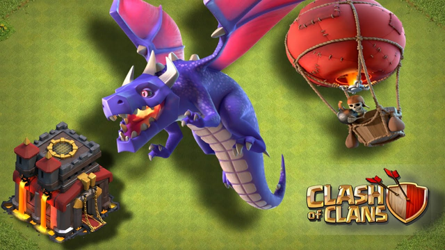 clash of clans th10 dragon attack strategy, th10 dragon attack 3 star,clash of clans,th10 war attack