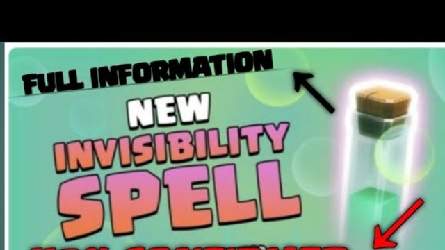 NEW INVISIBLE SPELL FULL INFO 110% CONFIRMED! CLASH OF CLANS