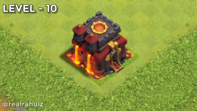 Clash Of Clans Town Hall 1 To 13 Upgrade | coc | Clash Of Clans Town Hall Upgrade