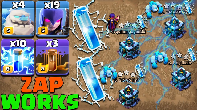 Zap Attack Still Works After Update !! Best New Th13 Attack Strategy 2020 Clash Of Clans Update