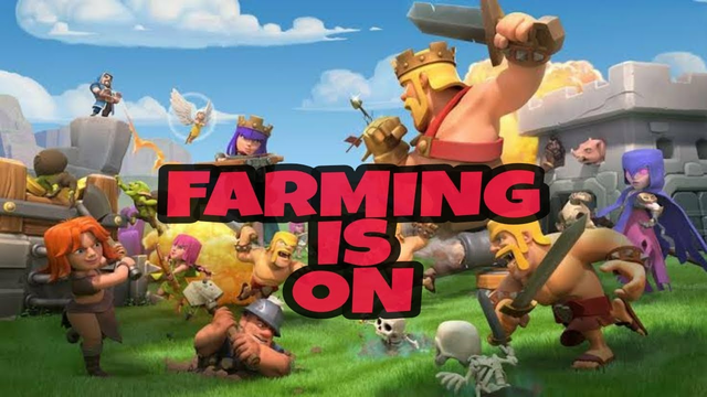 CLASH OF CLANS LIVE||FARMING TIME