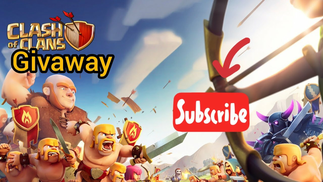Clash of clans account givaway.