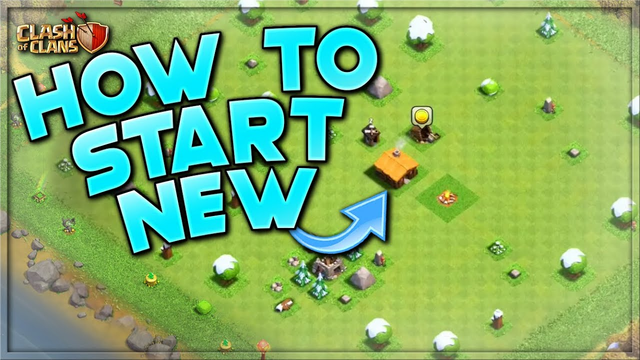 HOW TO START A NEW CLASH OF CLANS ACCOUNT!