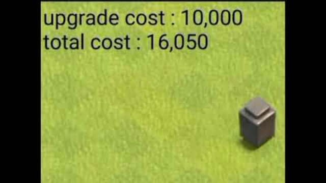 Total wall upgrading cost - clash of clans
