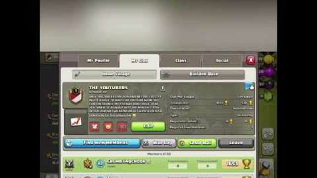Come join my clan on clash of clans
