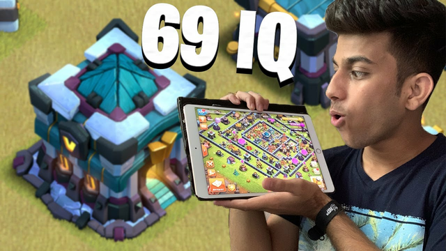 MY 69 IQ LEVEL ATTACK IN CLASH OF CLANS - COC