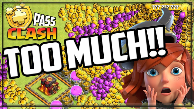 TOO MUCH LOOT - I Can't Play Clash of Clans!
