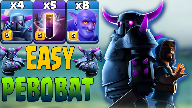 PeBoBat Attack With Pekka !! Best Th13 Attack Strategy 2021 Clash Of Clans War Attack