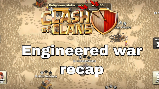 Clash of Clans engineer war matchup, and why you shouldn't engineer at townhall 11