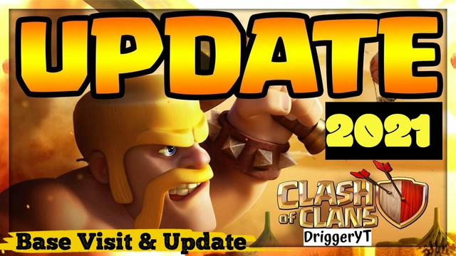 Clash of Clan Base Visit - New Clash of Clans Update Coming - Gold Pass Giveaway | DriggerYT