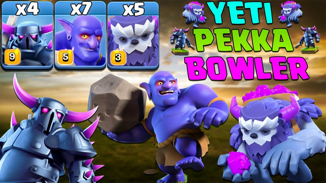 Th13 Pekka Yeti Bowler Attack Strategy 2021 !! Best Town Hall 13 Attack Clash Of Clans