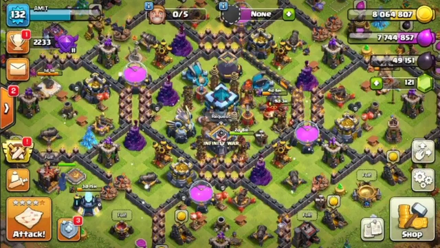 test stream | playing clash of clans