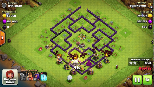 Clash of clans 3star