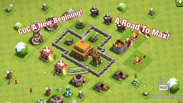 Clash Of Clans Rod To Max! Ep1