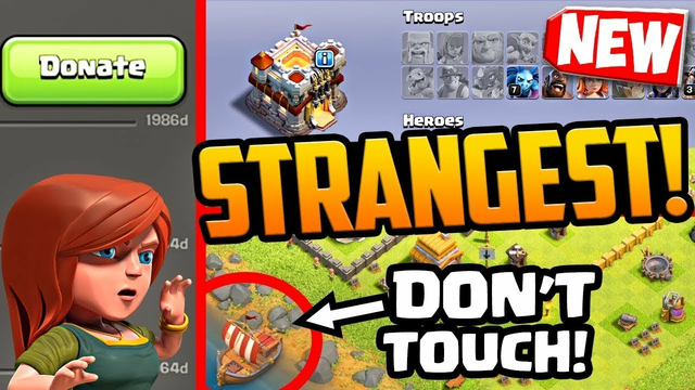 Strange Bases in Clash of Clans | Clash of Clans 2021