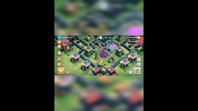 Clash of clans - Barb and queen updrade #th9. #short