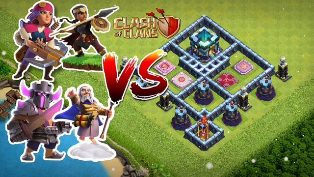 AMAZING BASE VS ALL HERO'S | CLASH OF CLANS | MUST WATCH |