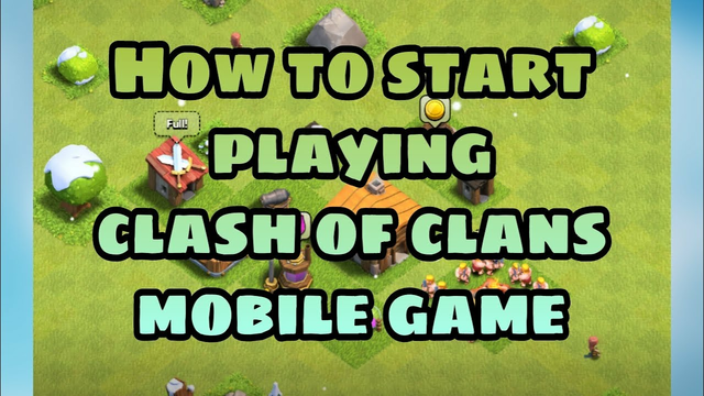 HOW TO START MAKING VILLAGE IN CLASH OF CLAN GAME? #COC #ONLINE GAME #CLASH OF CLANS