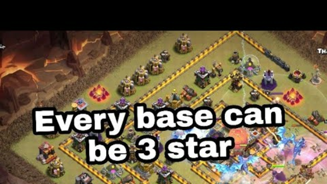 How everybase can be 3 star in Clash of clans|#Shorts