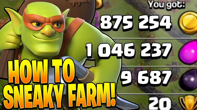 Farming with SNEAKY GOBLINS Explained! - Let's Play TH11 Ep. 3 - Clash of Clans