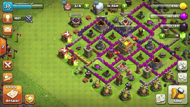 Come join me in clash of clans