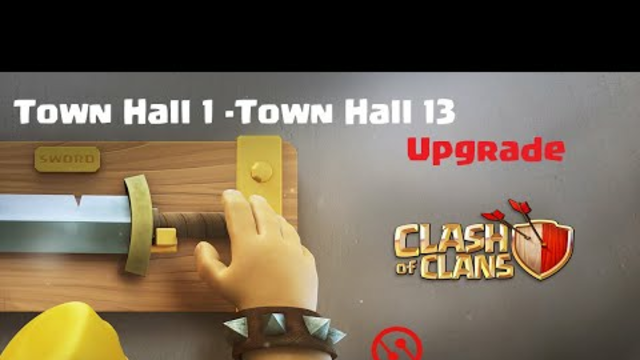 Clash of Clans HD | Town Hall 1 to Town Hall 13 | Timelapse | COC Gameplay Video | #gaming | #coc