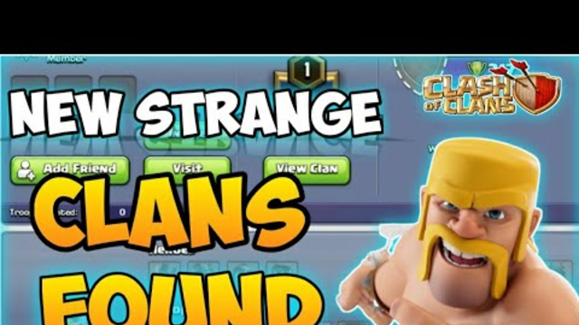 New strange clan of town hall 5| clash of clans town hall 5 strange players