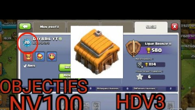 CLASH OF CLANS HDV3 DON