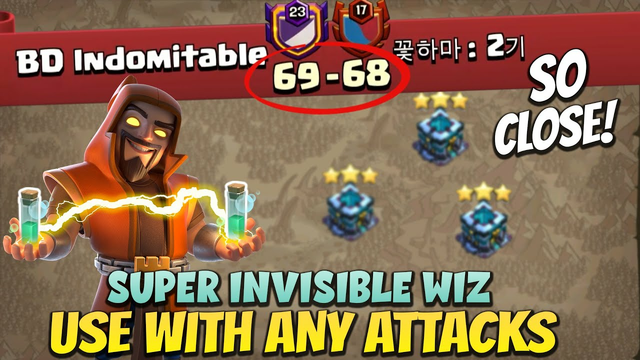 TH13 BEAST RAIDS COMBO (Invisible S - Wiz), Most Dominating War Attacks Highlights - Clash Of Clans