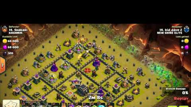 Townhall 10 (Max) under Attack  #Clash of Clans 2021 Clan War League