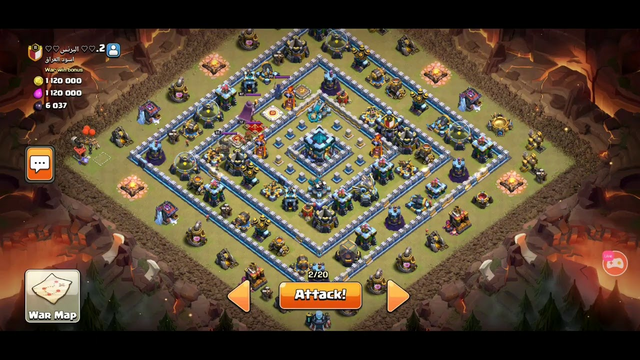 LIVE WAR ATTACK CLASH OF CLANS TAMIL
