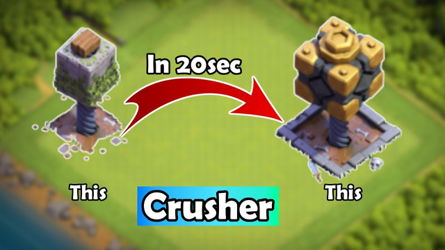 Upgrade ALL Buildings In Clash Of Clans | Maxing Crusher | Upgrading All Defences | Clash Of Clans