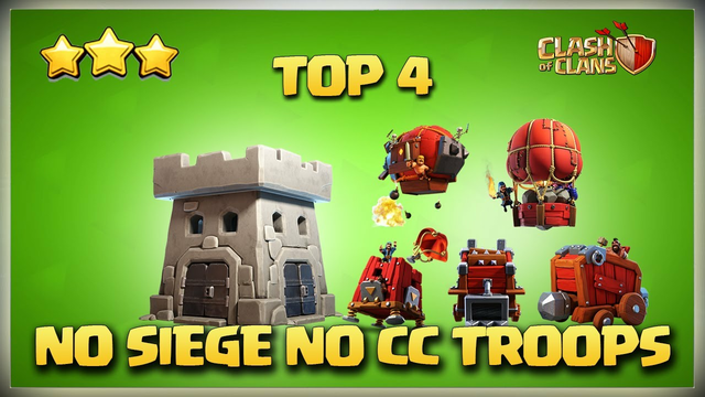 No Siege No CC in Clash Of Clans .. WOW.. Never Seen Before without Clan Castle and Siege in Coc CWL