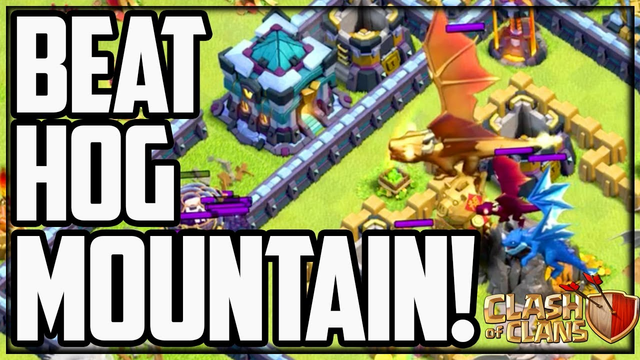 HOW TO Beat Hog Mountain in Clash of Clans! (SPOILER)