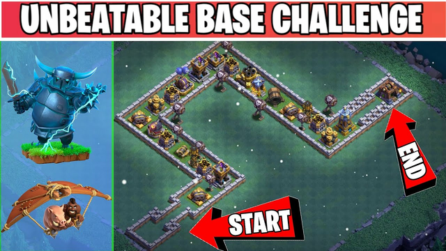 Clash of clans Most Difficult Base Challenge | Epic Tournament | Clash of Clans Lunar Update