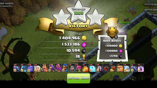 My highest loot ever - clash of clans