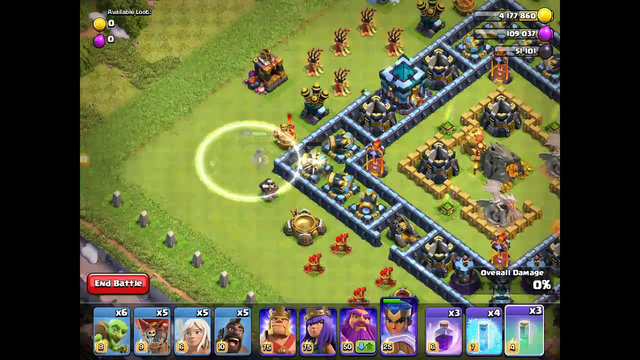 Clash of Clans  HOW to 3 Stars easy...HOG MOUNTAIN CHALLENGE