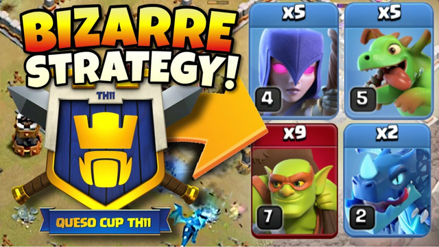 IF I DIDN'T SEE IT, I WOULDN'T BELIEVE IT! Clash of Clans eSports | TH11 Queso Cup Quarterfinals