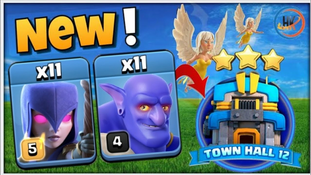 After Update New Th12 Witch Attack Strategy ! Best TH12 Attack Strategies Clash of Clans 2021