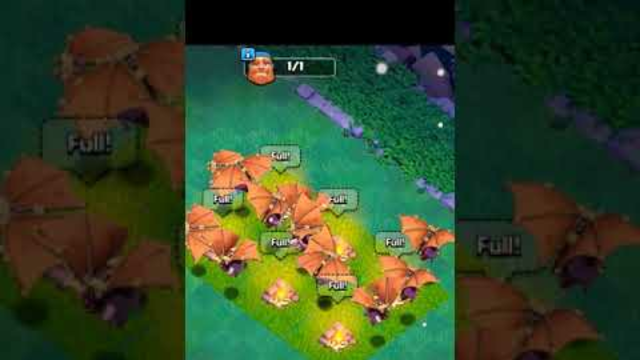 Hog Glider 1 to Max 10 Clash of Clans #shorts