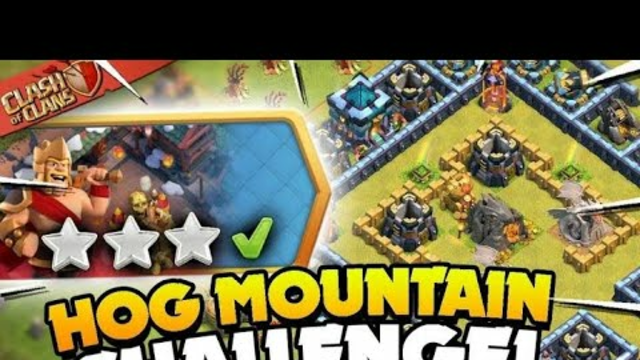 Easily 3 Star the Hog Mountain Challenge in Clash of Clans