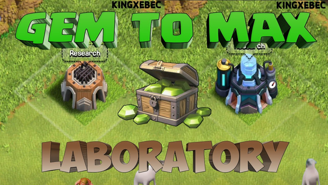 Gem To Max | Upgrading Laboratory | Clash Of Clans