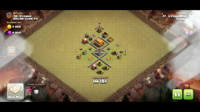 202102 Clash of Clans How to 3 Stars Own Weight in TH3 Clan Wars Using Archers